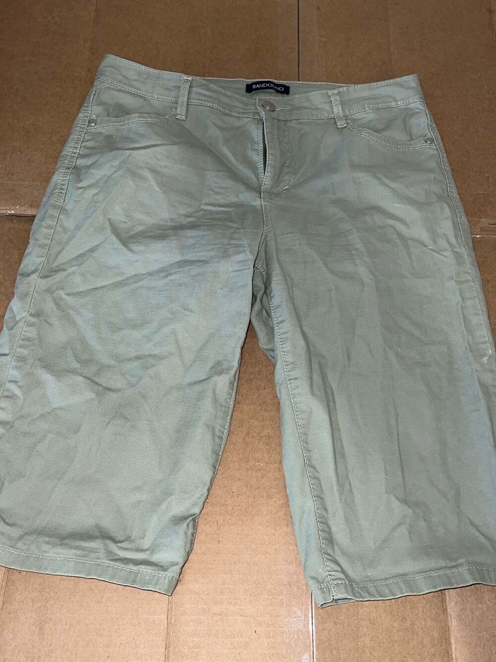 Bandolino Missy / Senora / Courant Capri Pants, Size 6, Light Green
